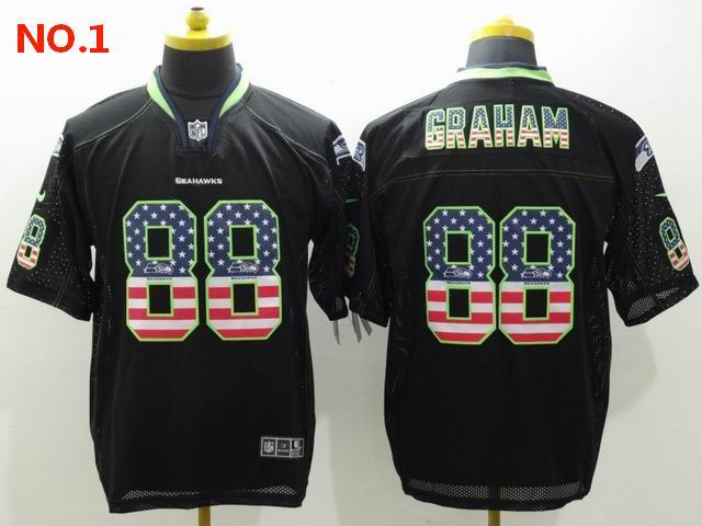 Men's Seattle Seahawks #88 Jimmy Graham Jerseys-21